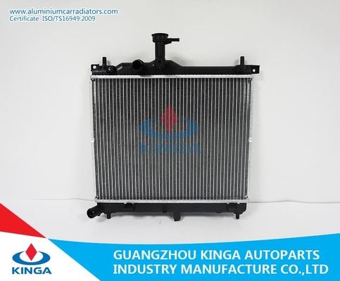 China Radiadores de alumínio do controle de qualidade auto para Hyundai mim 10' 09-Mt OEM 25310-0X500/0X000 fornecedor