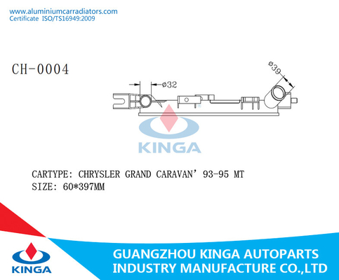 PA66 endireitam a substituição plástica do tanque do radiador para Toyota Rav4 '03 ACA21 EM fornecedor