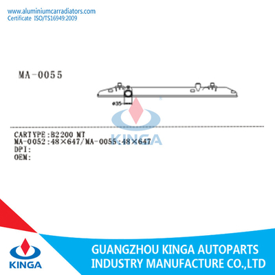 Substituição plástica do tanque do radiador da parte inferior do tanque do radiador da TA de MAZDA B2200 fornecedor